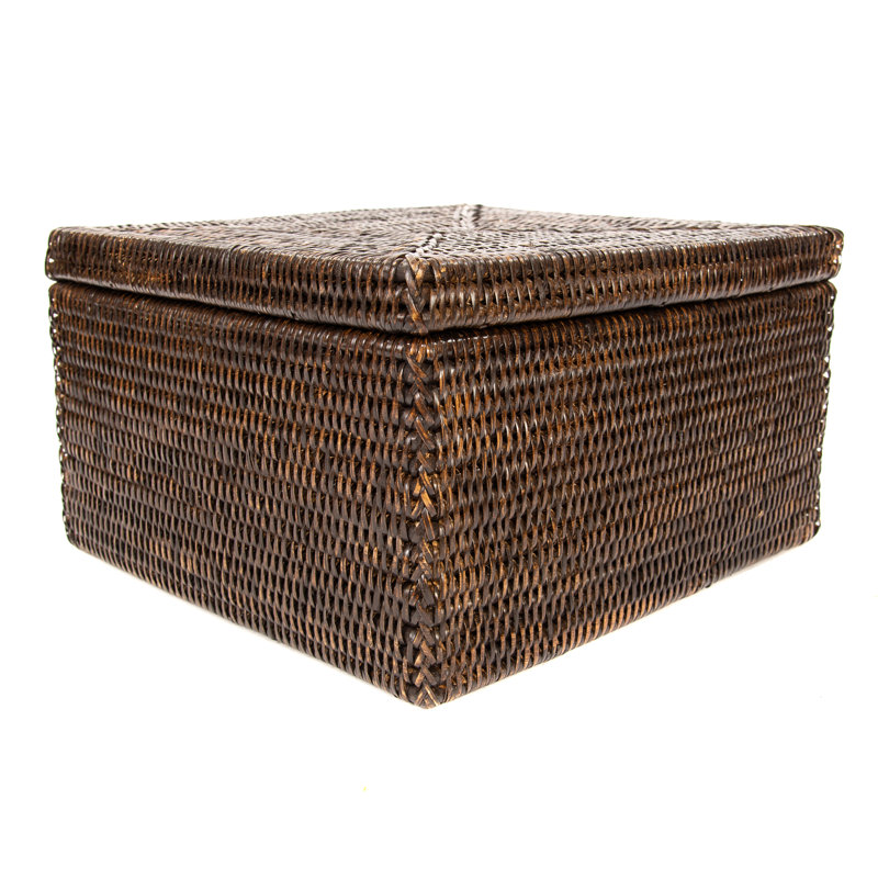 artifacts trading Letter File Wicker/Rattan Box & Reviews Wayfair